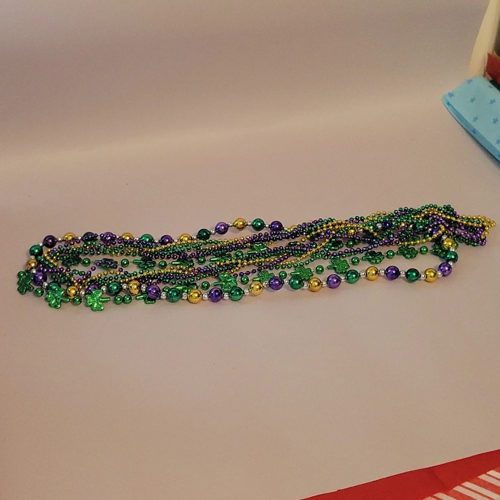 Assorted Plastic Beaded Necklaces